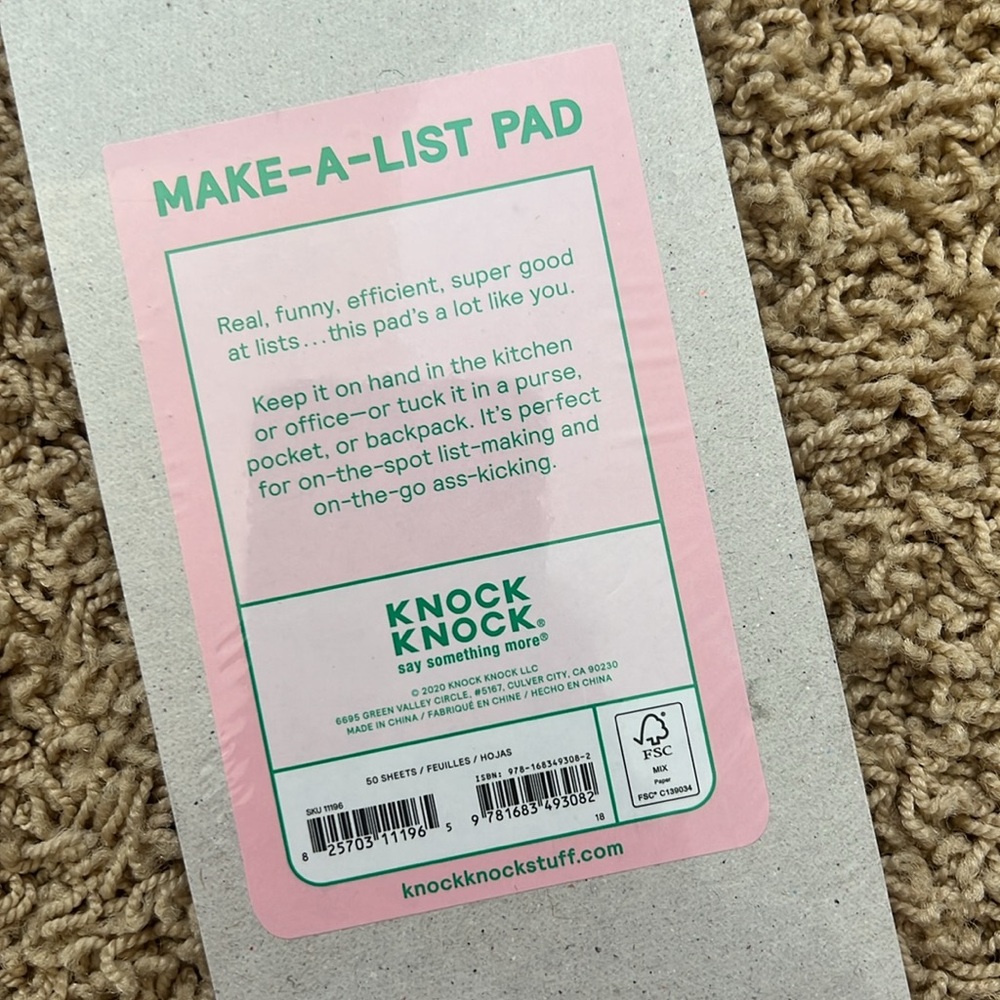 All the Things To-Do List Notepad - Picture 4 of 5